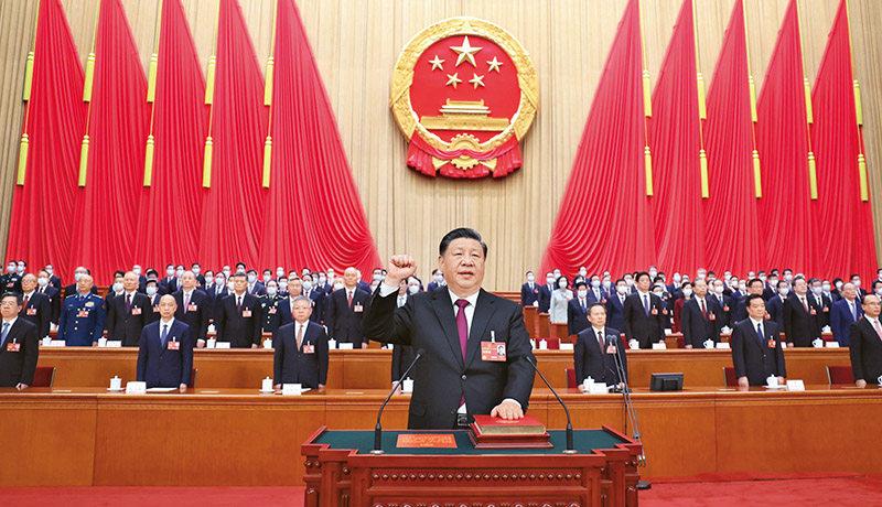 2023年3月10日，十四届全国人大一次会议在北京人民大会堂举行第三次全体会议.jpg